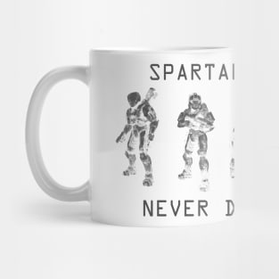 Spartans never DIE Mug